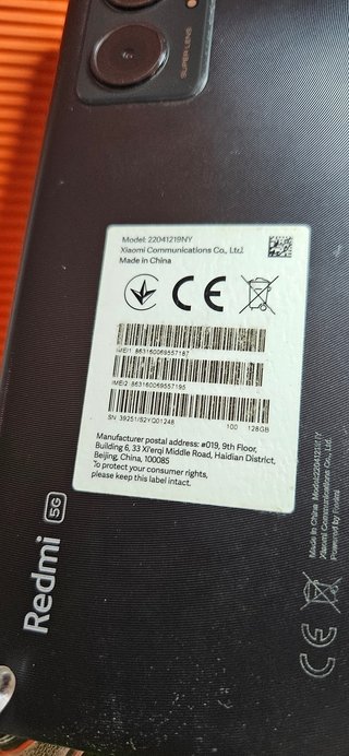 Xiaomi Redmi 10 5G NFC