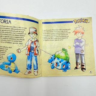 Manuale Libretto Originale Pokémon Versione