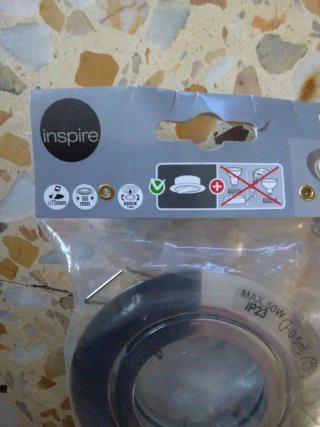 Focos empotrables Inspire Roma (Pack 5)