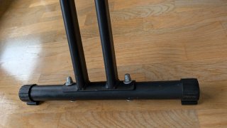 Bici Estática Plegable Negra