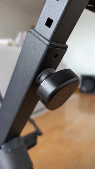 Bici Estática Plegable Negra