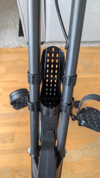 Bici Estática Plegable Negra