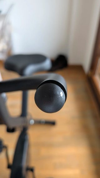Bici Estática Plegable Negra