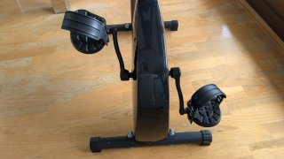 Bici Estática Plegable Negra