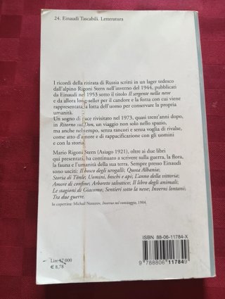 Libro. Il sergente nella neve. Ritorno sul Don.