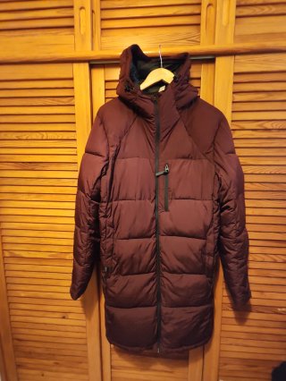Chaqueta parka hombre roja