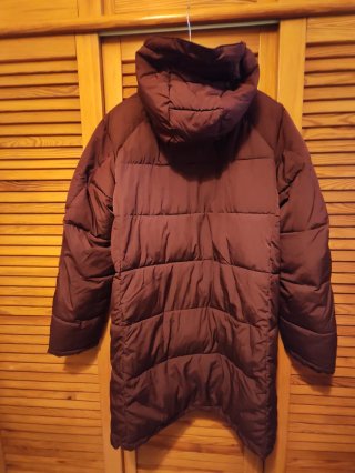 Chaqueta parka hombre roja