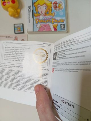 Super Princess Peach - Nintendo DS (Completo) ESP