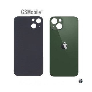 Cover posteriore iPhone 13 Mini Verde. Qualità PREMIUM