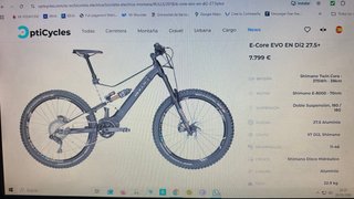 Bicicleta Eléctrica Montaña BULLS talla M