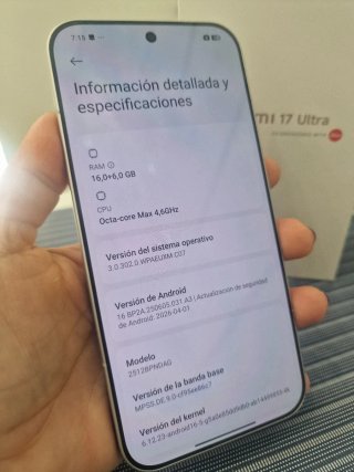 Xiaomi 17 Ultra 1TB Blanco