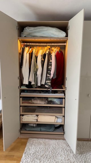 Armario vestidor Ikea completo
