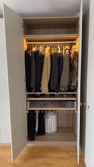 Armario vestidor Ikea completo