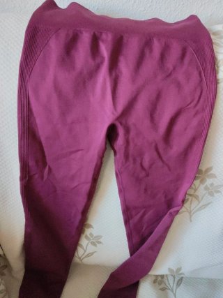 Mallas deportivas moradas talla L
