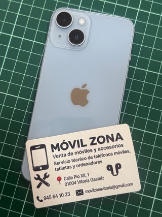 iPhone 14 Azul Plata 128GB Con grantia de 1 año
