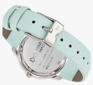 Reloj Mark Maddox Plata y Turquesa Nuevo