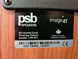 PSB Image 4T Altavoces de Suelo