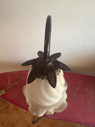 Lámpara de mesa niño con flores