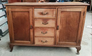 Mueble de madera vintage