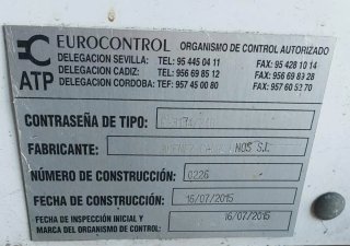 Remolque isotermo 1140*870*1010.