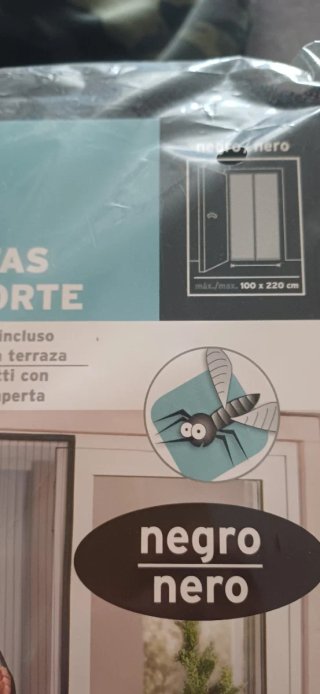 Mosquitera para puerta Powerfix Profi 100x220cm