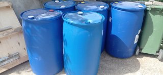 Bidón azul 200 litros última unidad en venta