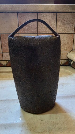 Campanaccio antico da bovino/mucca vintage
