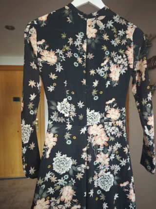 Mono corto Bershka flores