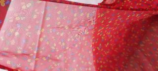 Blusa verano roja floral