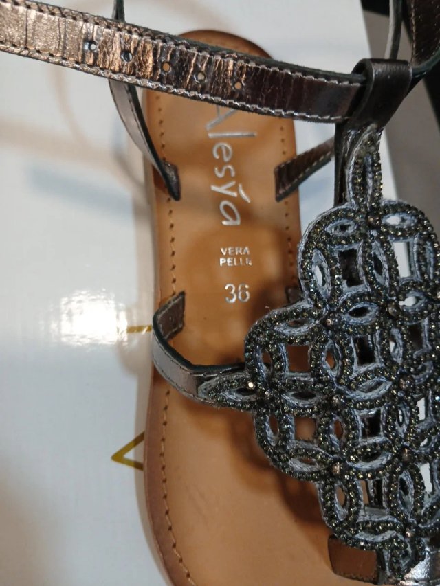 Talla 36 Sandalias Lesya Mujer Plata