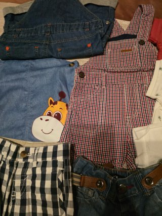 Lote Ropa Verano Bebé 9-12 Meses