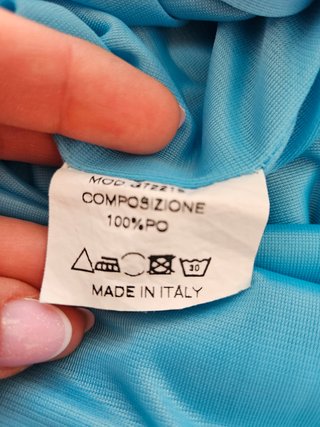 Vestido de verano azul