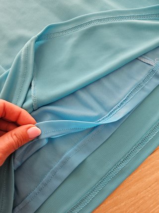 Vestido de verano azul