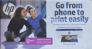 Impresora HP DeskJet 3760 Nueva