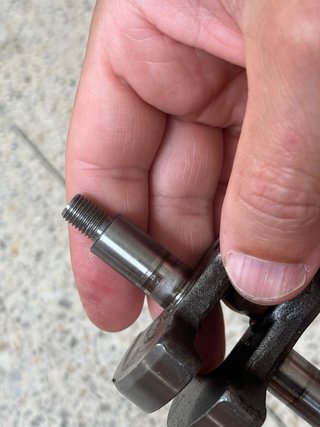 Biela, pistón y cigüeñal Einhell MSB34