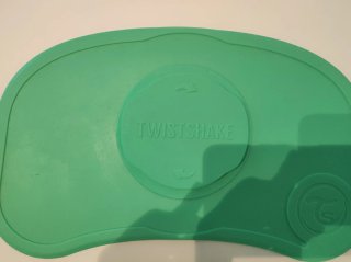 Click-Mat Mini Twistshake y dos platos para bebés