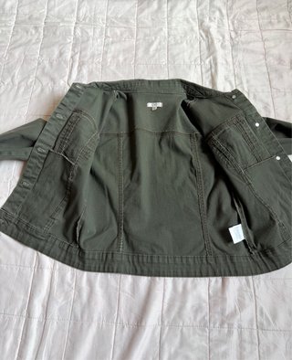 Giubbetto in jeans verde cachi di OVS | taglia M