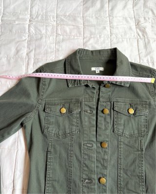 Giubbetto in jeans verde cachi di OVS | taglia M