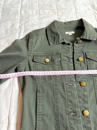 Giubbetto in jeans verde cachi di OVS | taglia M