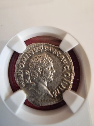 Impero Romano: Caracalla- AD 198-217- Denarius AR