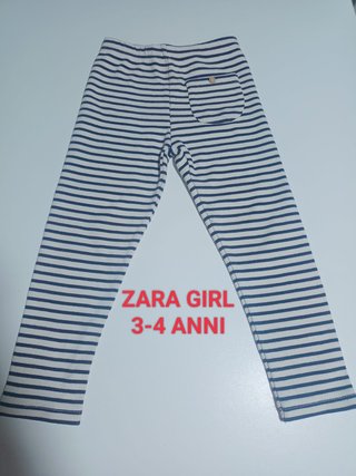 Zara Girl Leggings 4 anni
