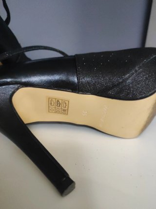 Sandalias de fiesta negras