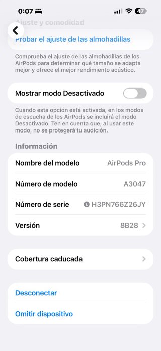 Auriculares Apple AirPods Pro 2 VHH7XV