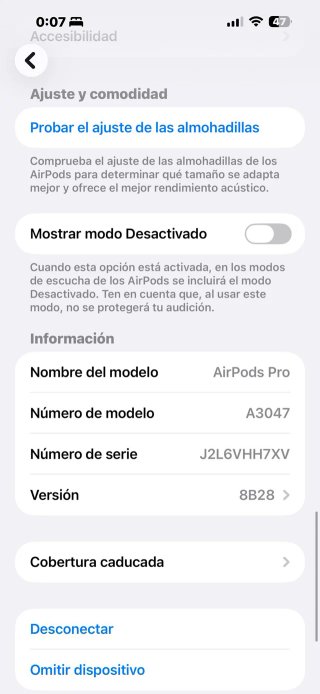 Auriculares Apple AirPods Pro 2 VHH7XV