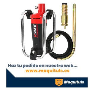 Vibrador Hormigón Eléctrico VERKE 1600W