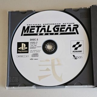 Metal Gear Solid PS1 Giapponese Psx Jap