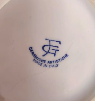 Vaso vintage in ceramica italiana