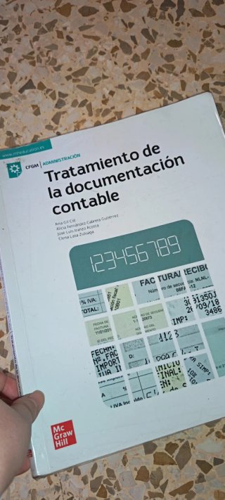 Tratamiento de la documentación contable