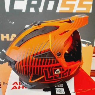 Casco LS2 MX708 Fast II Naranja