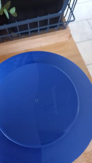 Spargi Zucchero Tupperware Blu Trasparente